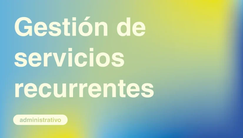 Gestion-de-Servicios-Recurrentes