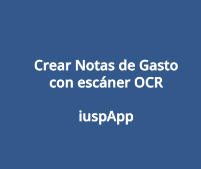 Crear Notas de Gasto con escáner OCR - iuspApp 1280x720