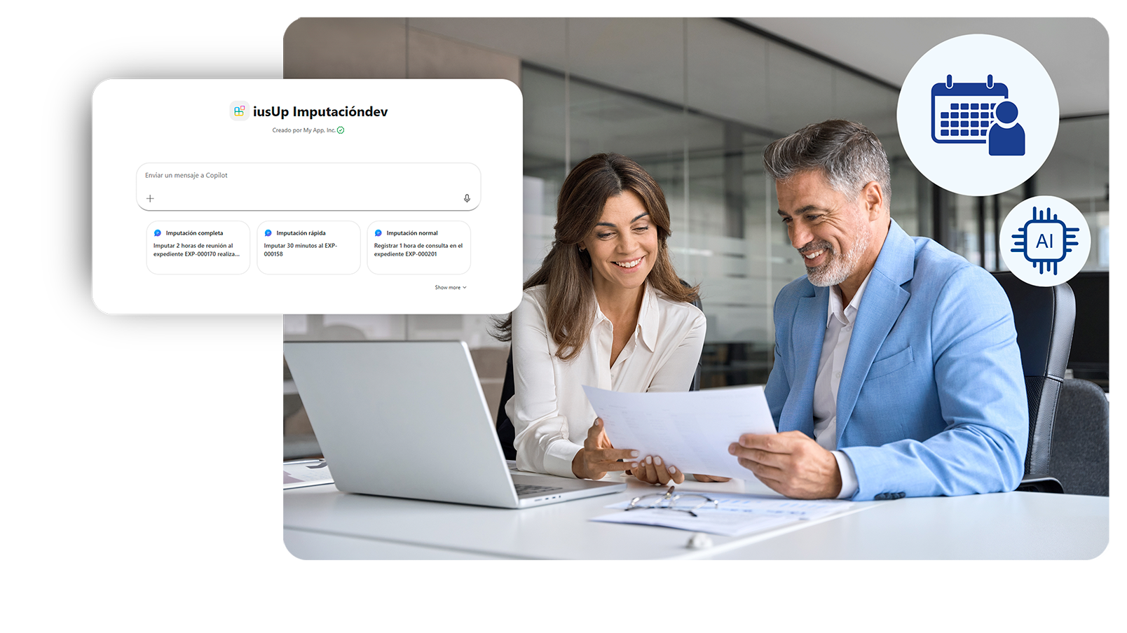  Potencia tu trabajo con IA – Agentes de iusUp con Copilot